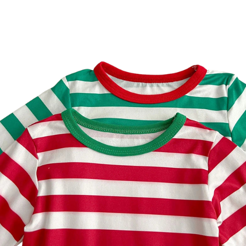 Candy Cane Pajama Autumn Set