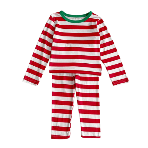 Candy Cane Pajama Autumn Set