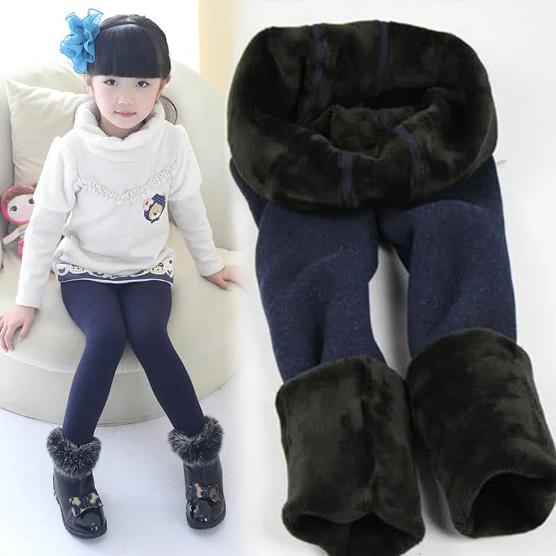 Girls Thermal Winter Leggings