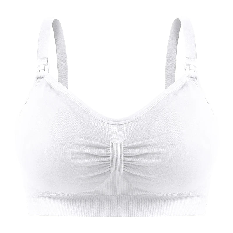 Maternity Nursing Bra – No Bones, Anti-Sag, Easy Feeding Comfort