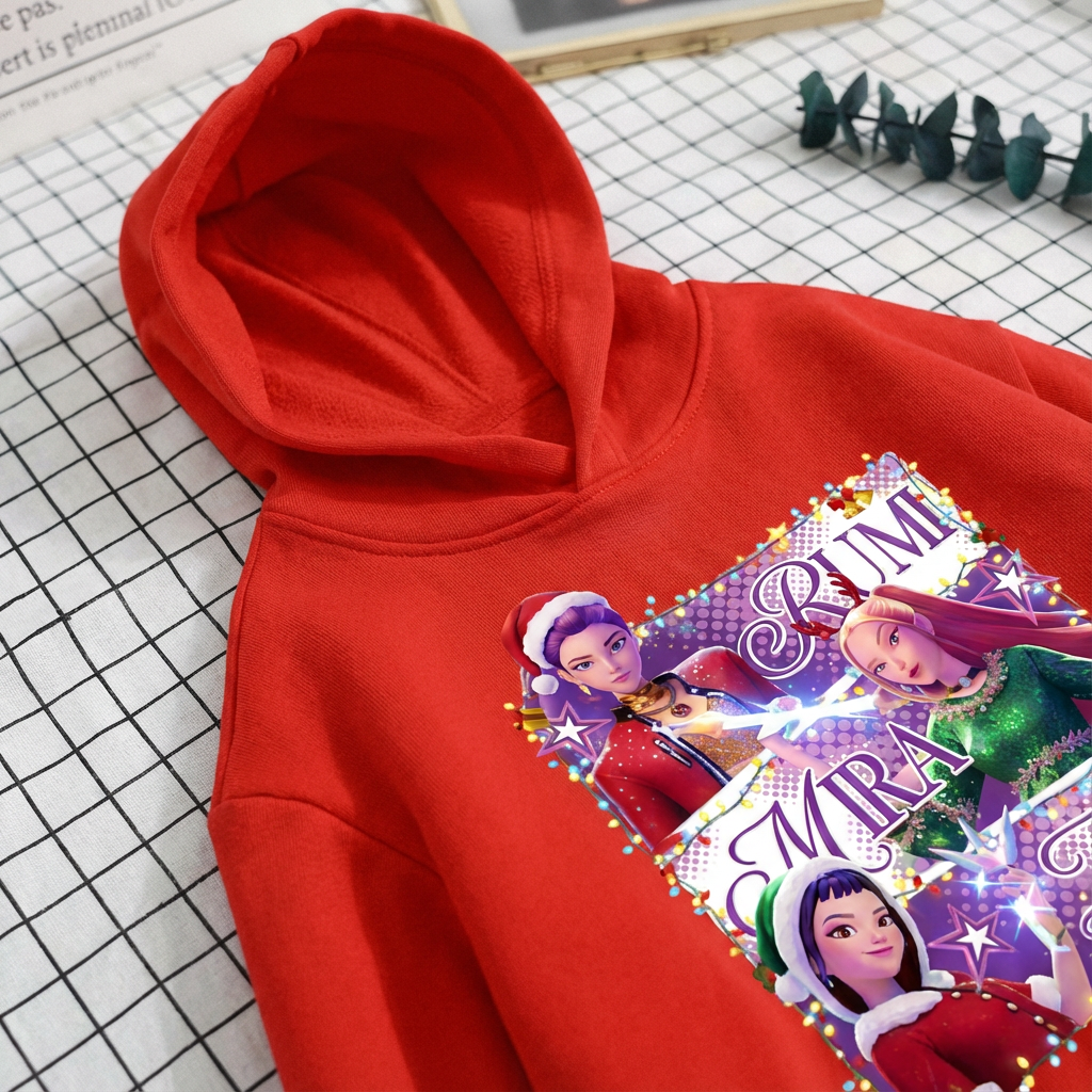 Rumi Christmas Demon Hunter Hooded Sweatshirt