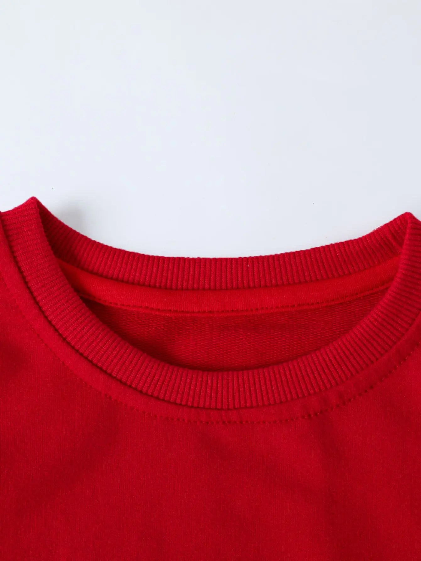 Cotton Christmas Snowman Sweatshirt for Girls