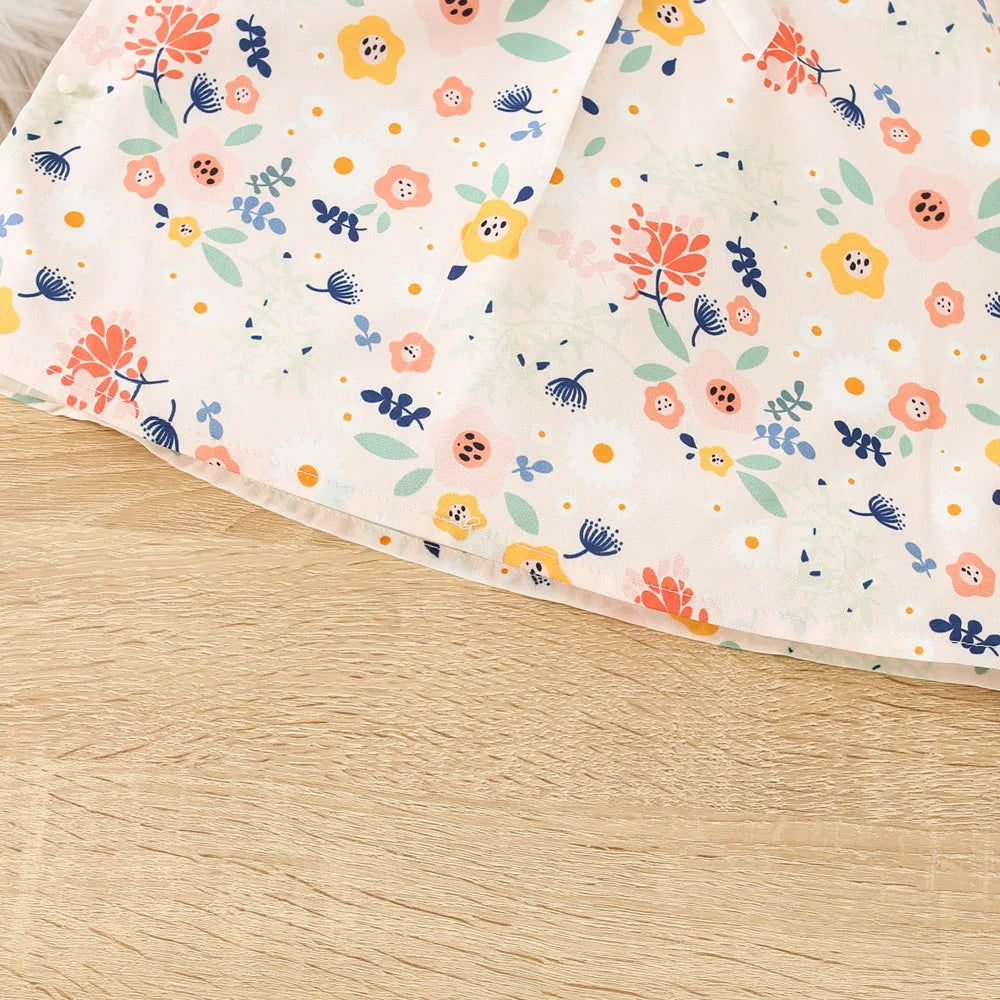 Floral Sleeveless Top & Shorts Set (Girls)