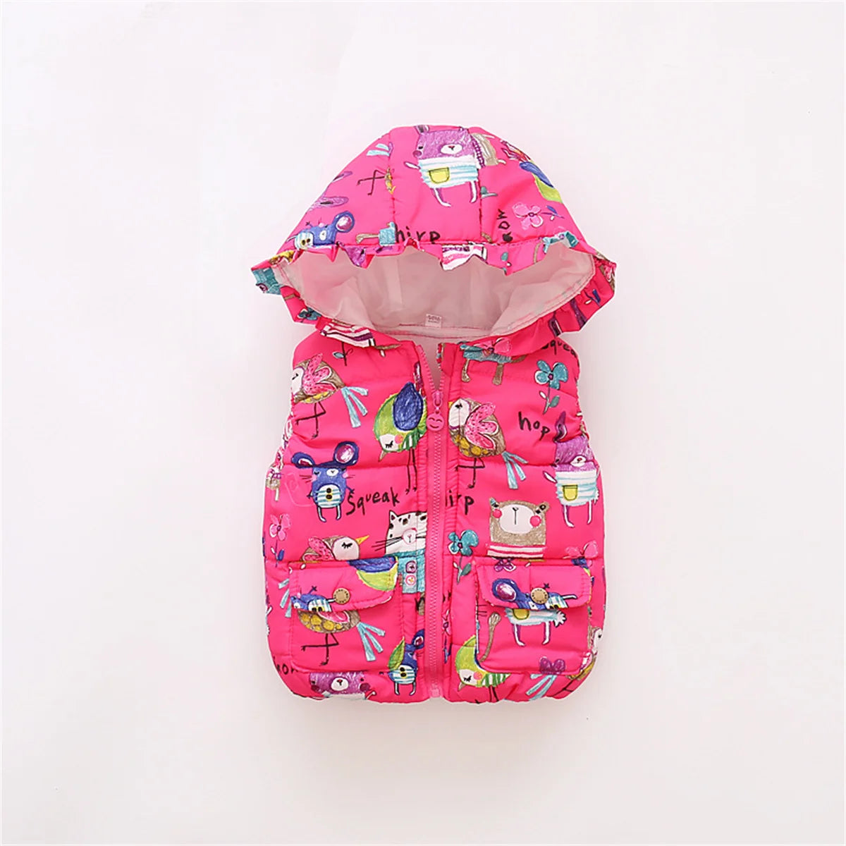 Baby Puffer Winter Vest 6M-3Y