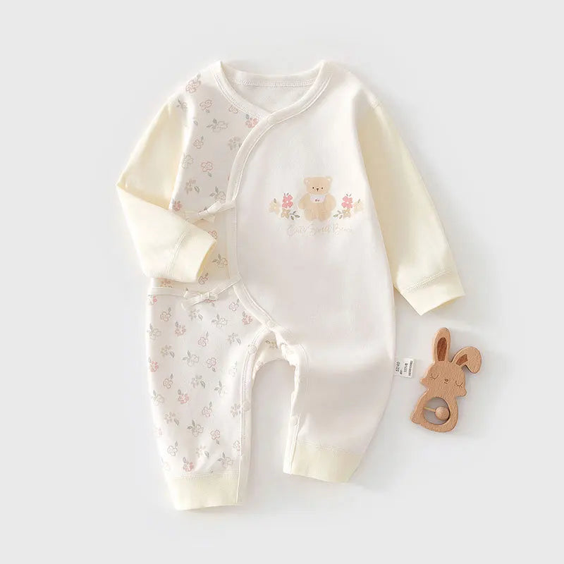 Cotton Cartoon Butterfly Outfit (0-6M)