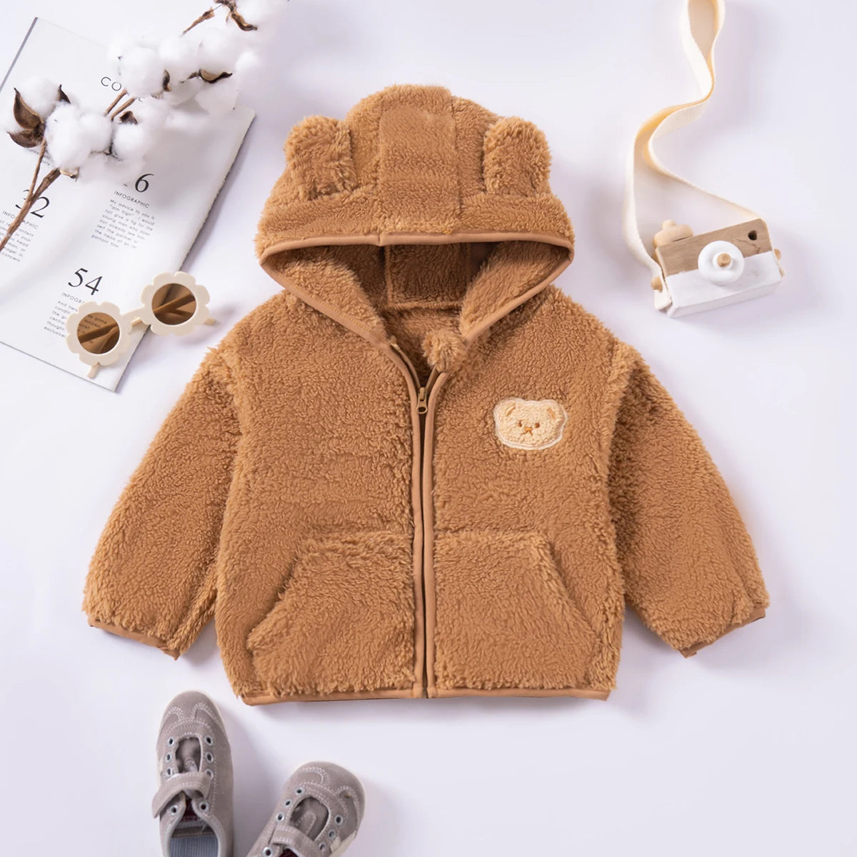 Girls Winter Hooded Coat