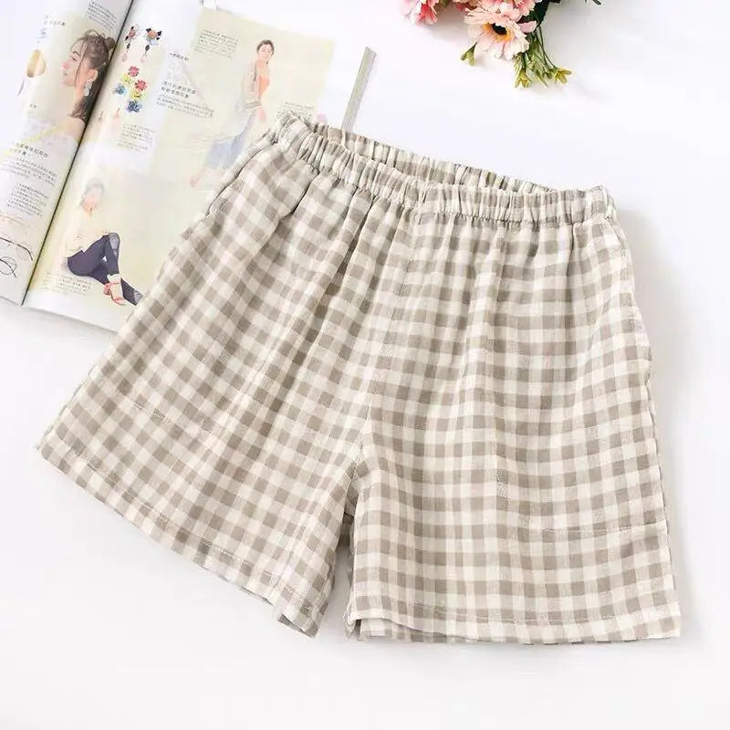 Plaid Sports Pants
