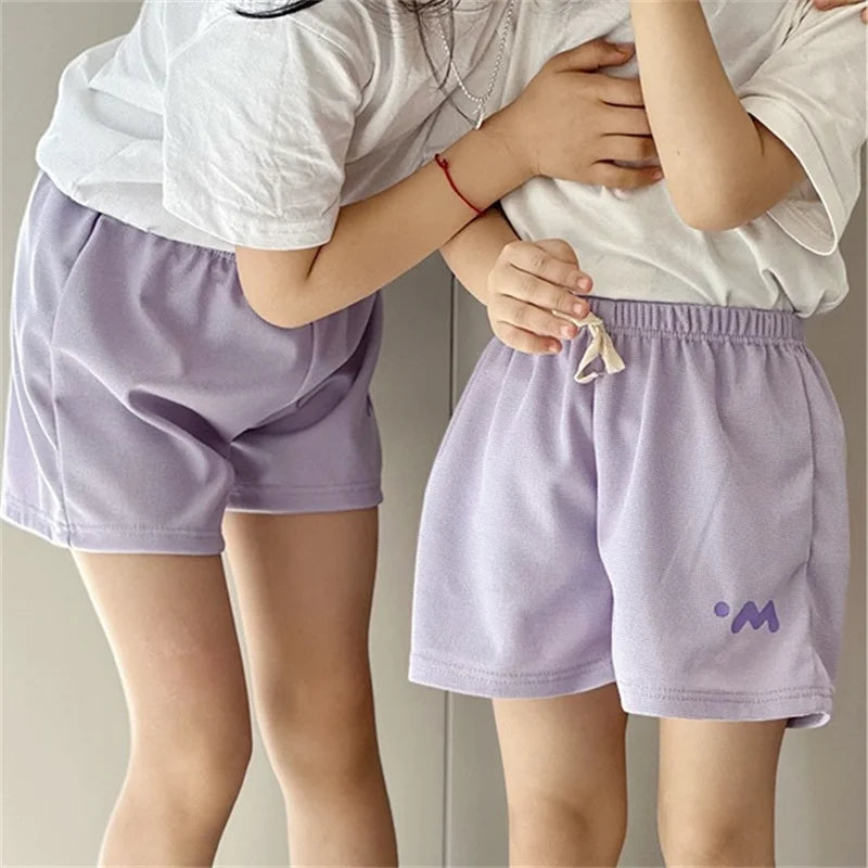 Kids' Summer Shorts – Lightweight, Breathable, Elastic Waist Casual Shorts for Boys & Girls (2-8 Years)