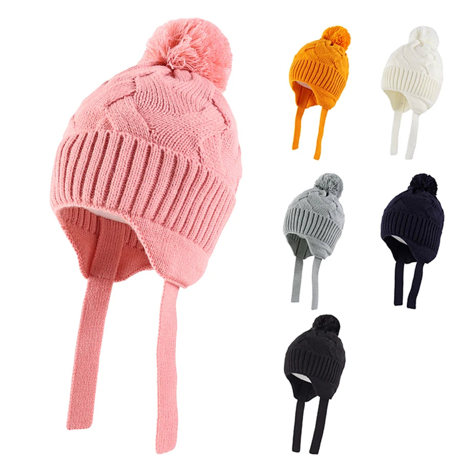 Kids Pom-Pom Beanie