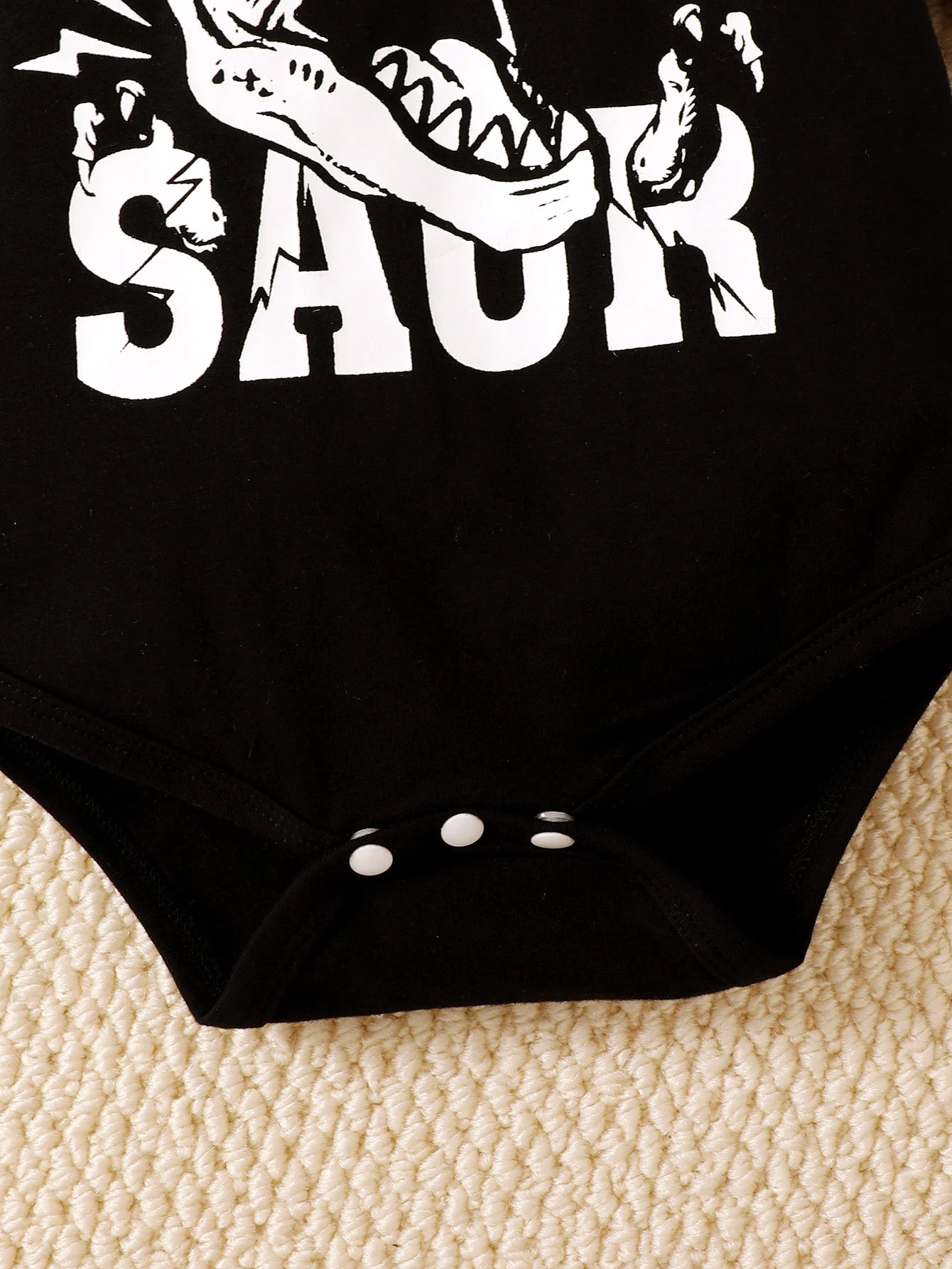 Baby Dinosaur Graphic Hoodie 2-Piece Set