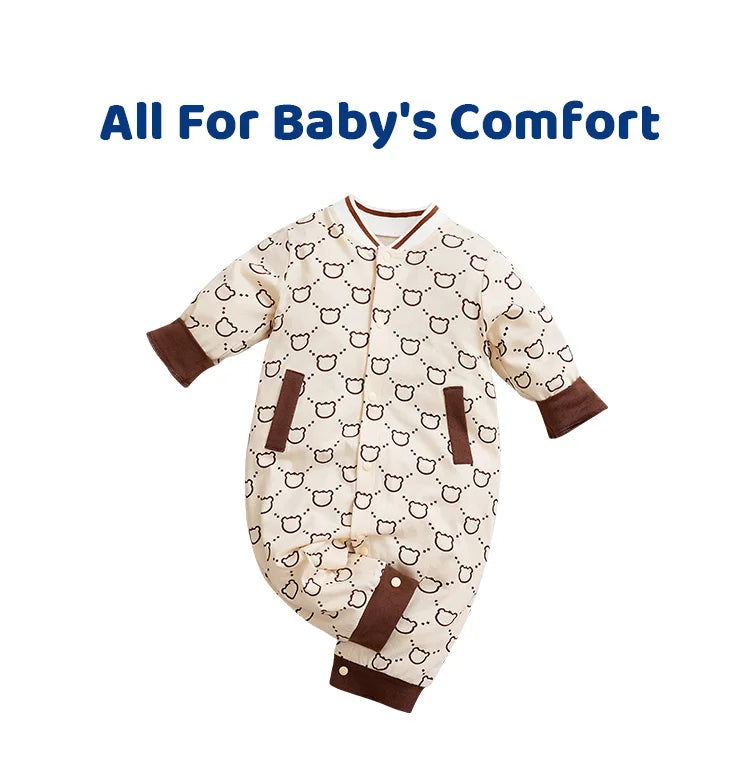 MOMSTAG Newborn Little Bear Bodysuit
