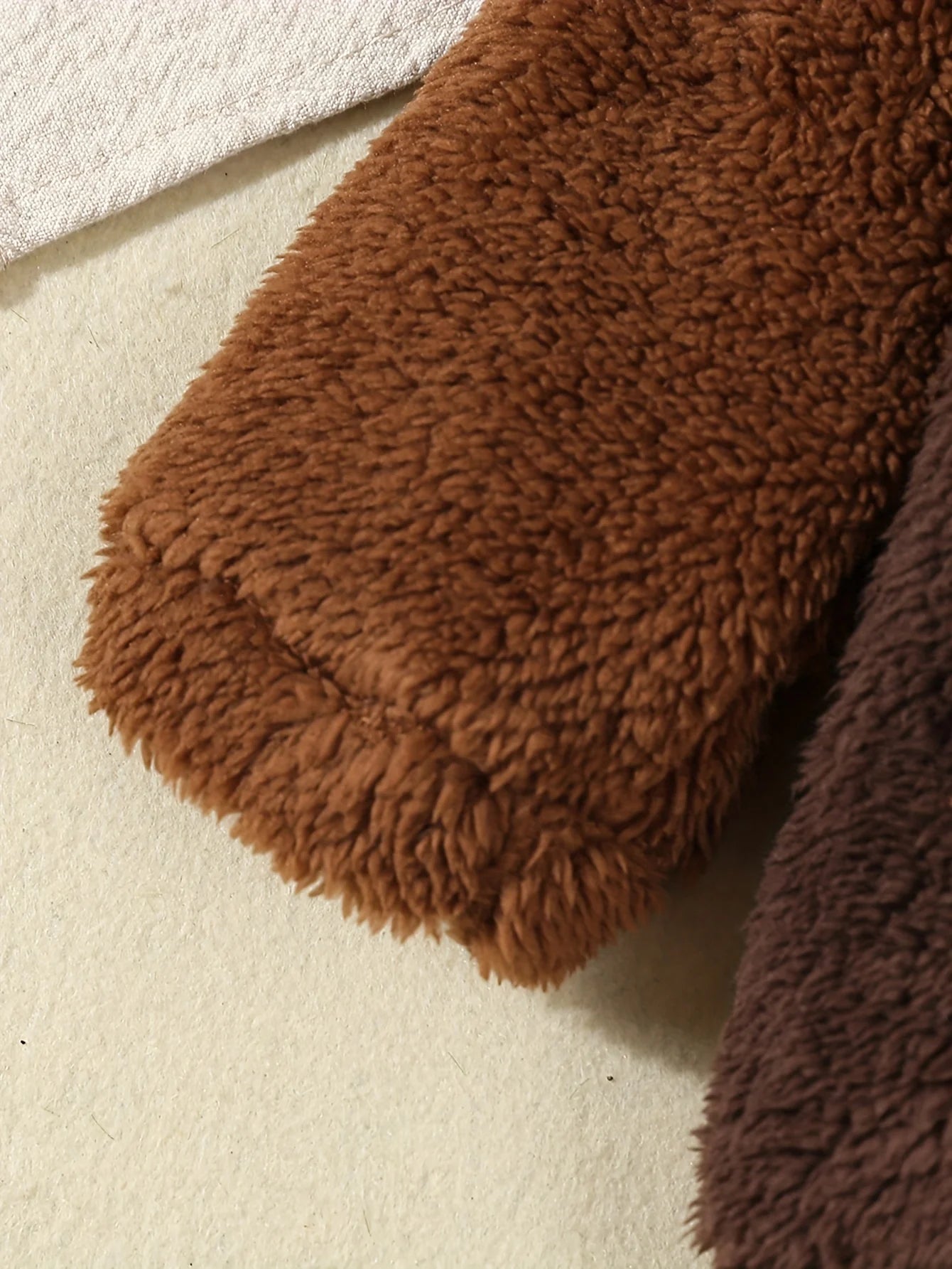 Unisex Plush Winter Hooded Jacket 6M-3Y