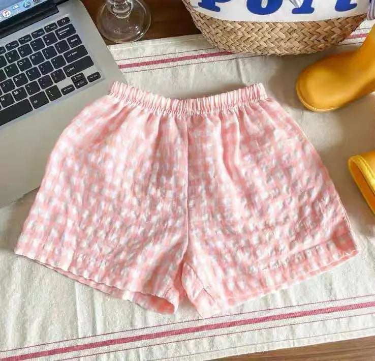 Plaid Sports Pants