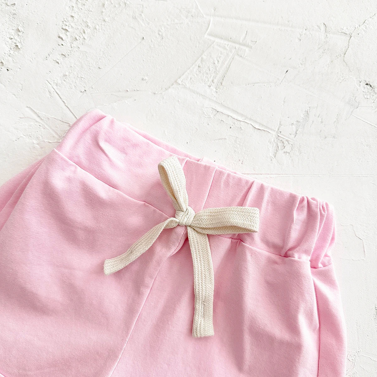 Baby Summer Outfit – 2-Piece Newborn Set, Ice Cream Print T-Shirt & Sports Shorts for Boys & Girls