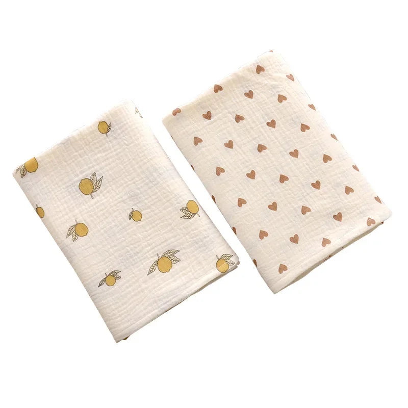 2-Layer Cotton Blanket for Newborns & Summer Bedding