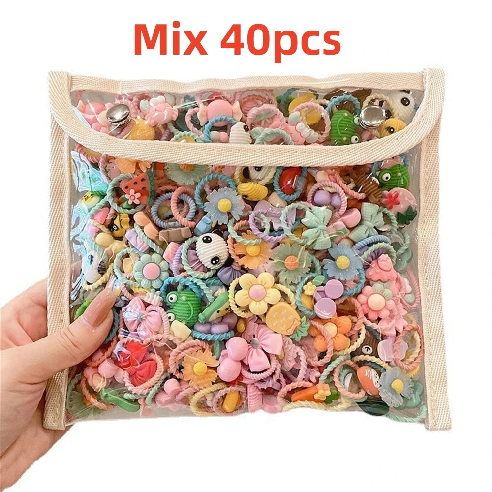 Cartoon Elastic Hair Bands