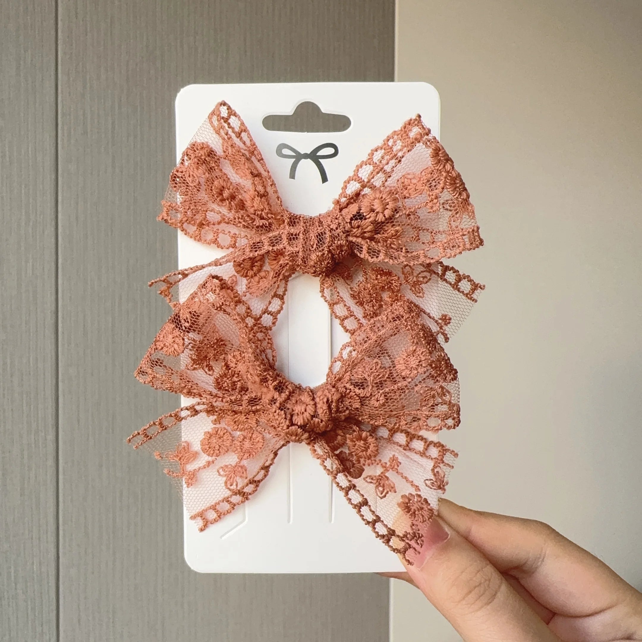 Cute Bowknot Hairpins – Handmade & Stylish