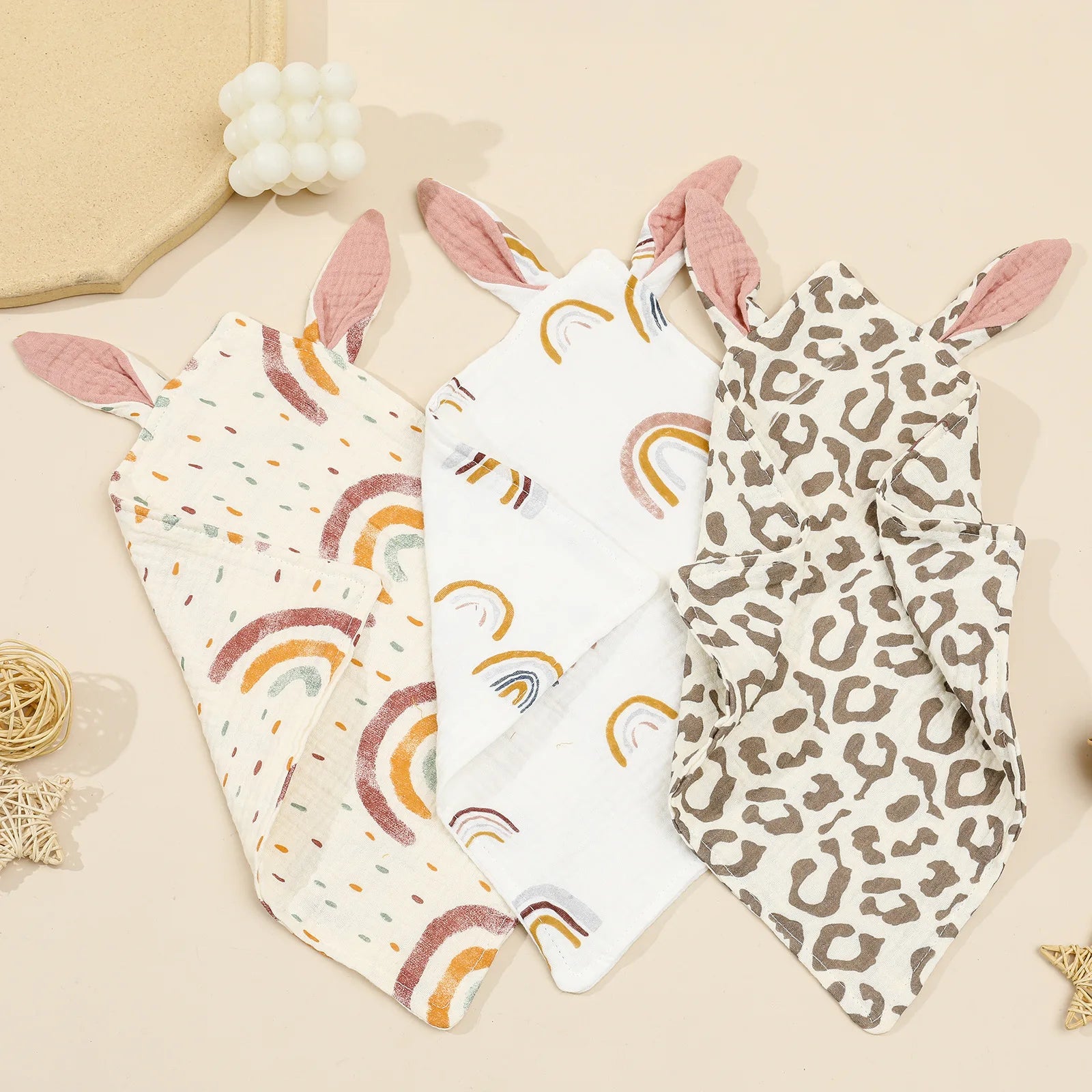 Soft Cotton Soothe Blanket & Burp Cloth