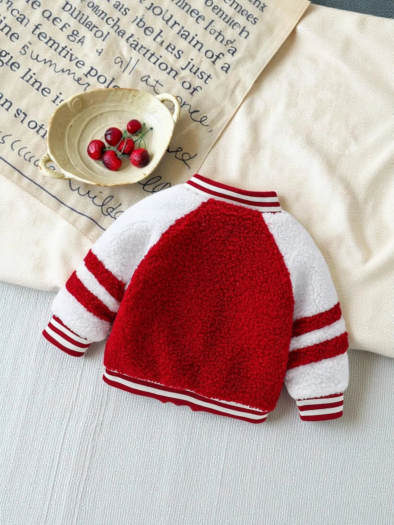 Baby Contrast Zip Fleece Jacket