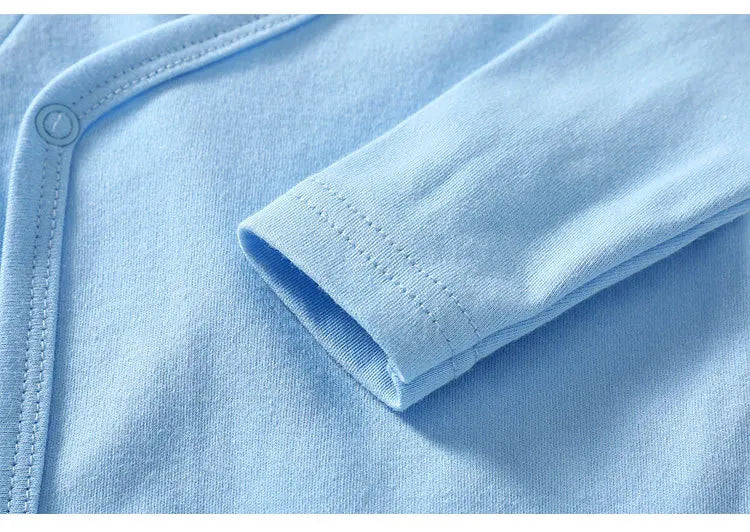 Cotton Soft Long-Sleeve Baby Bodysuit – Unisex Newborn & Toddler Outfit