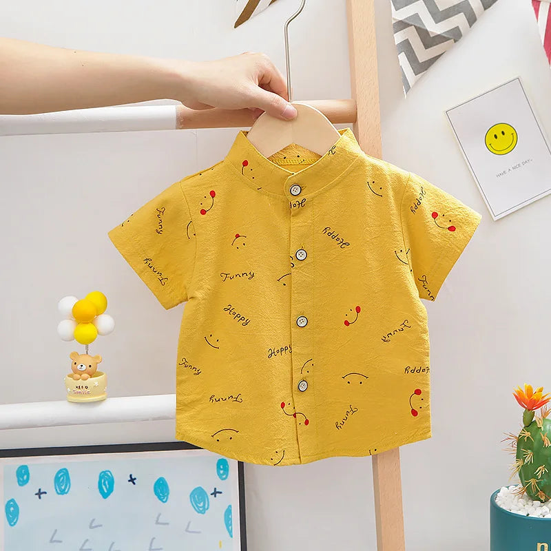 Cute Smile Baby Boy Set