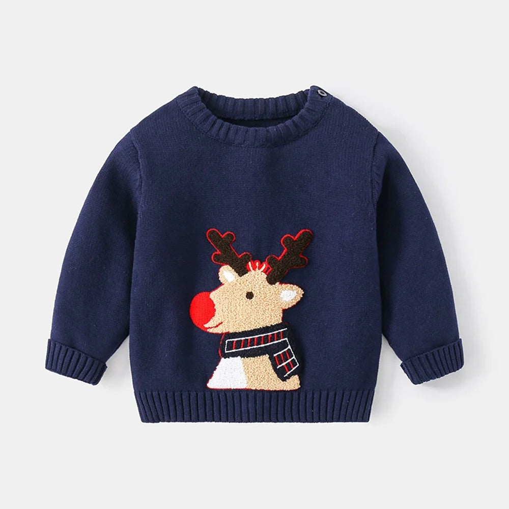 Kids' Christmas Reindeer Sweater