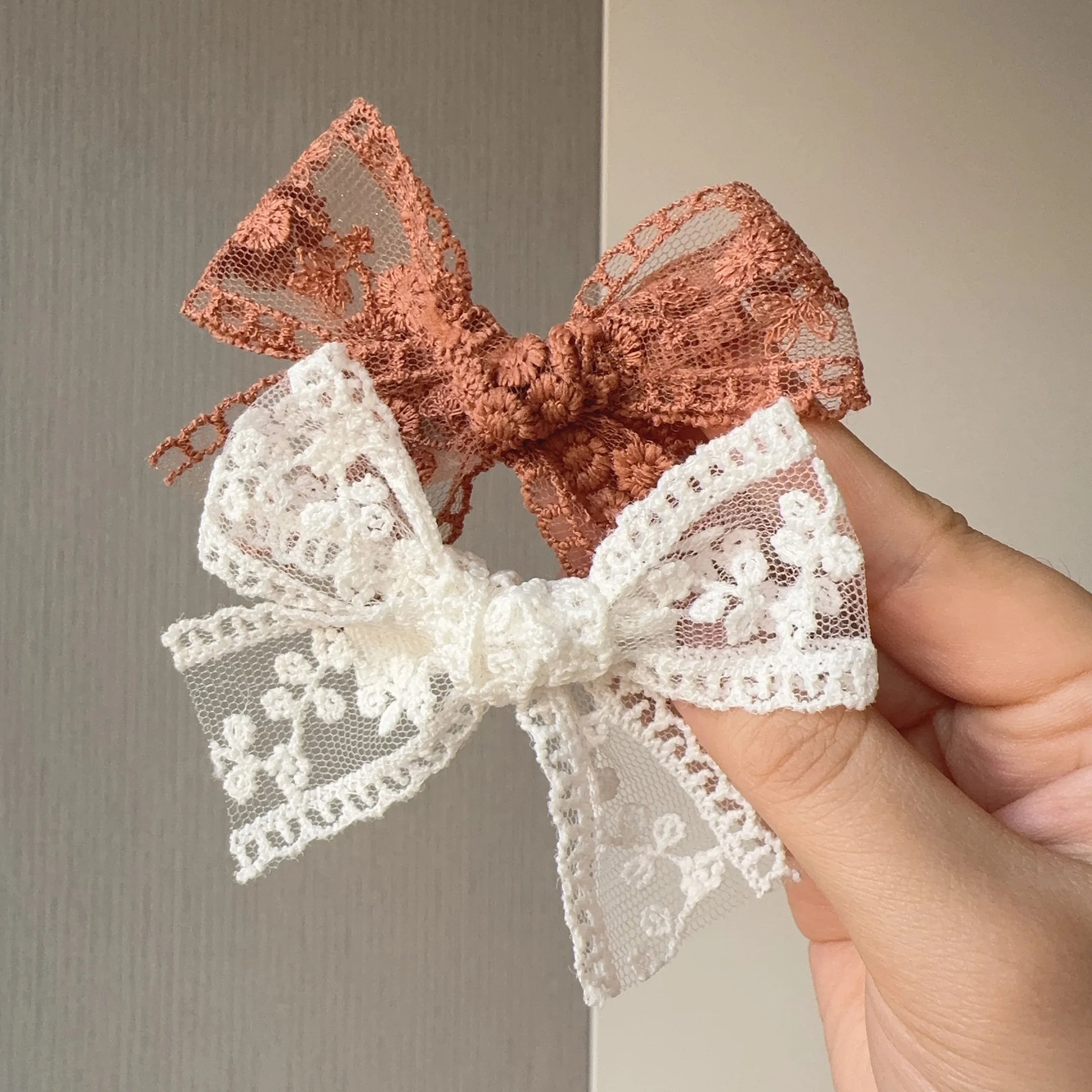 Cute Bowknot Hairpins – Handmade & Stylish