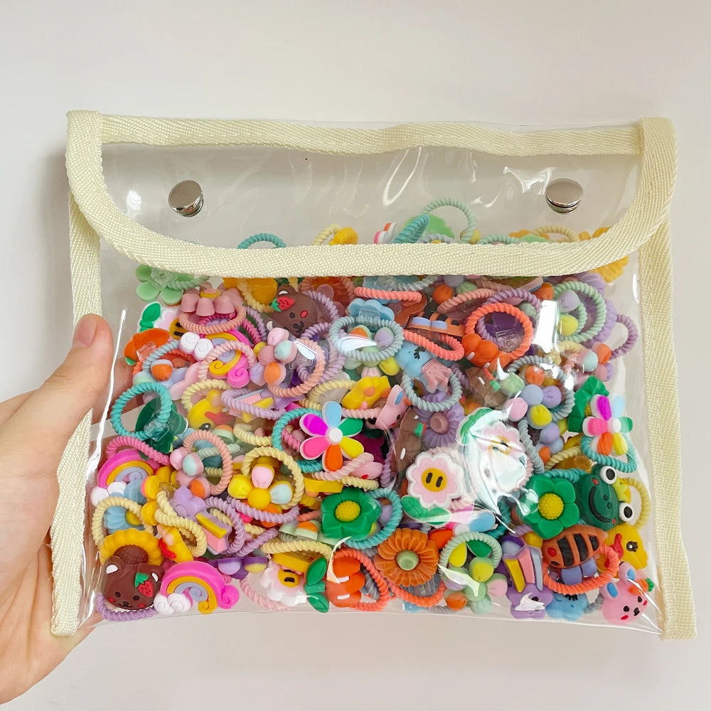 Cartoon Elastic Hair Bands