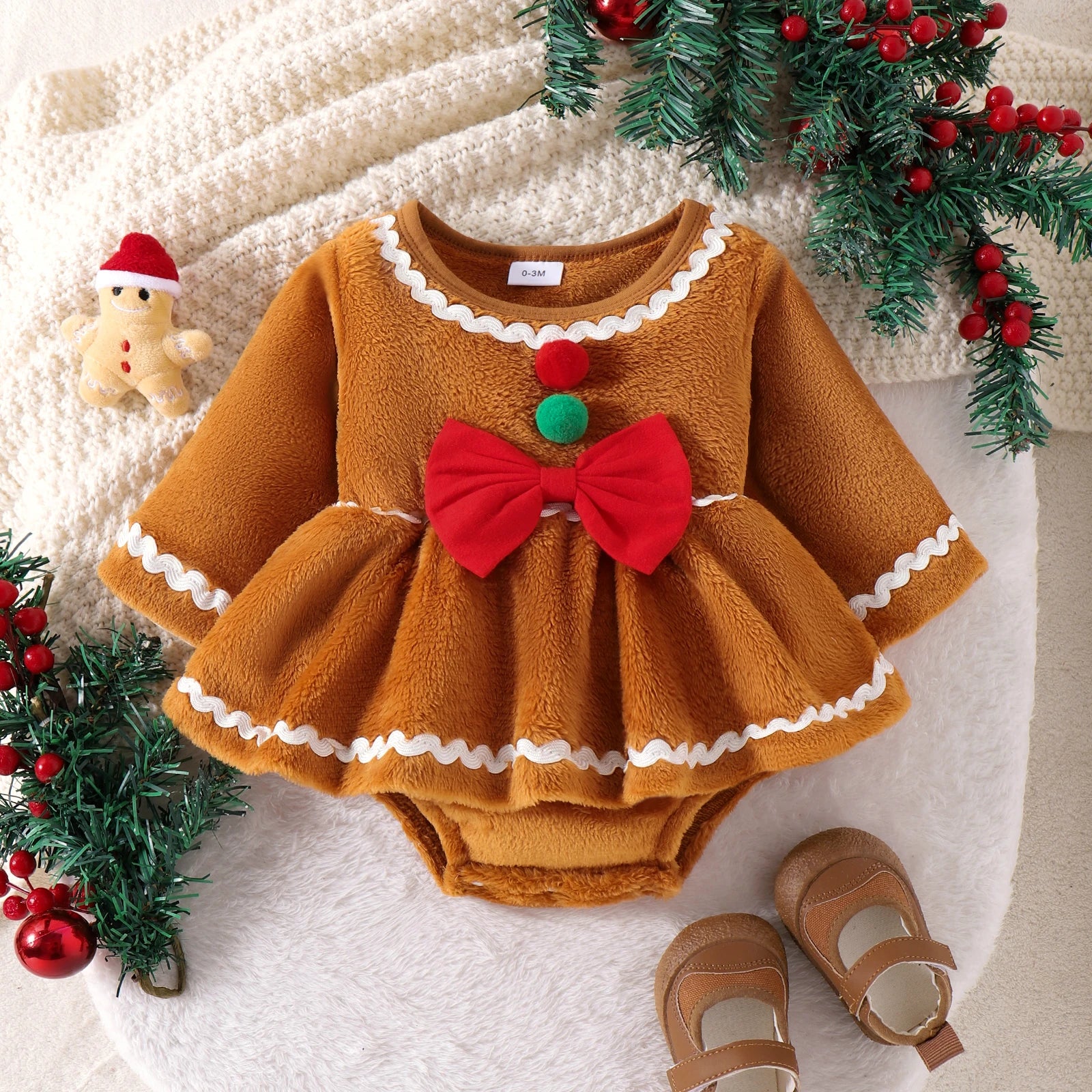 Long-Sleeve Baby Dress