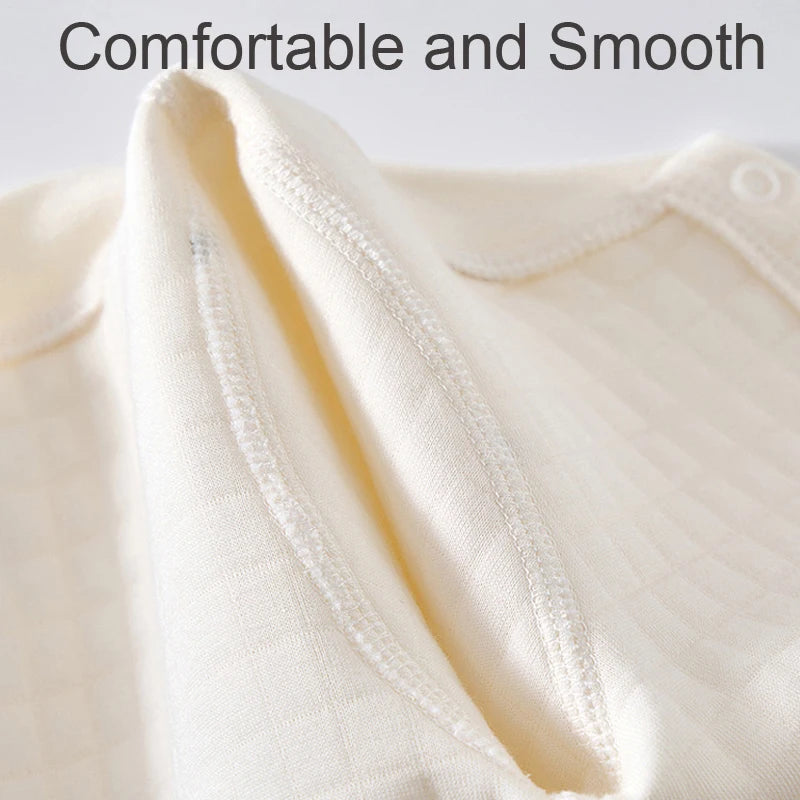 3-Layer Cotton Baby Romper
