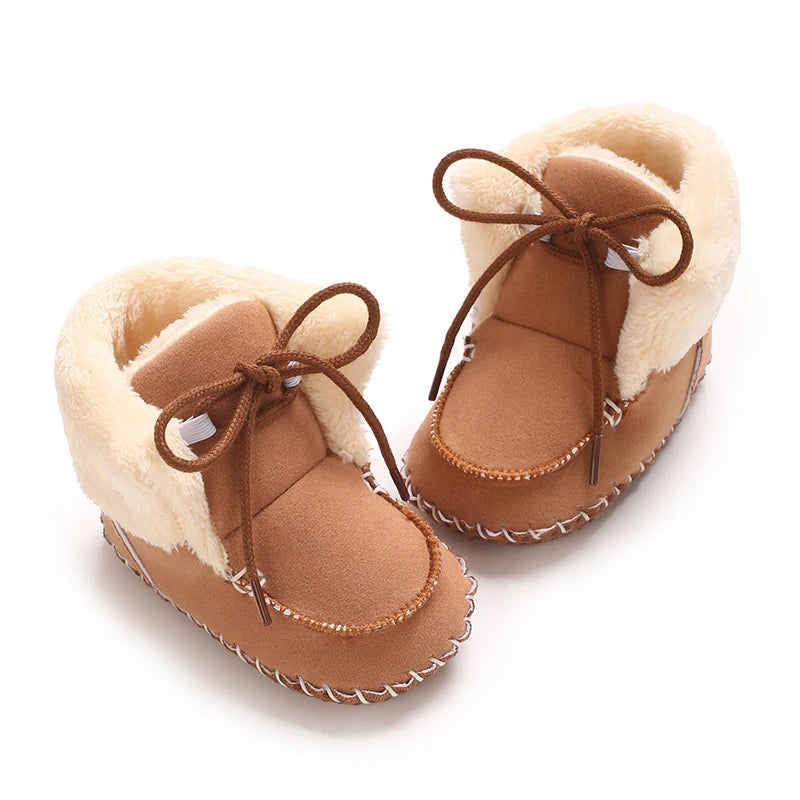 Plush Non-Slip Shoes for Baby 0-18M