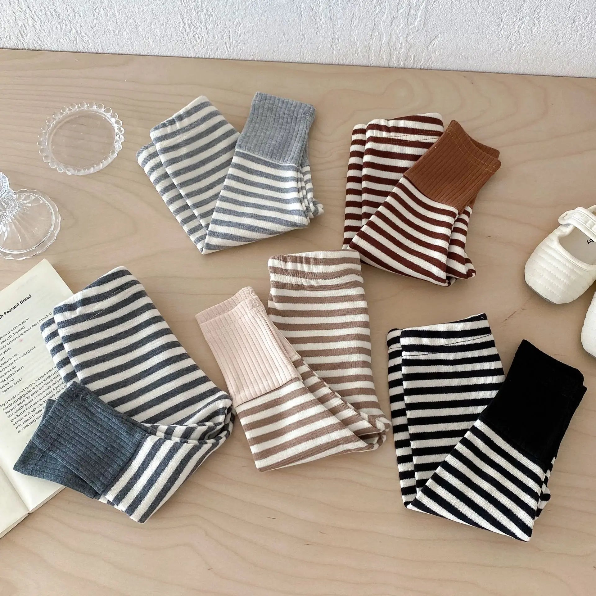 Baby Colorful Striped Leggings