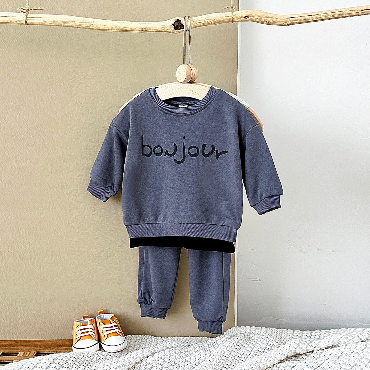 Toddler Statement Hoodie Pants Set