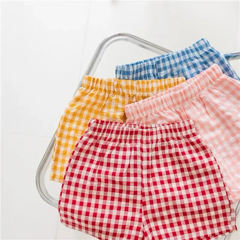 Plaid Sports Pants