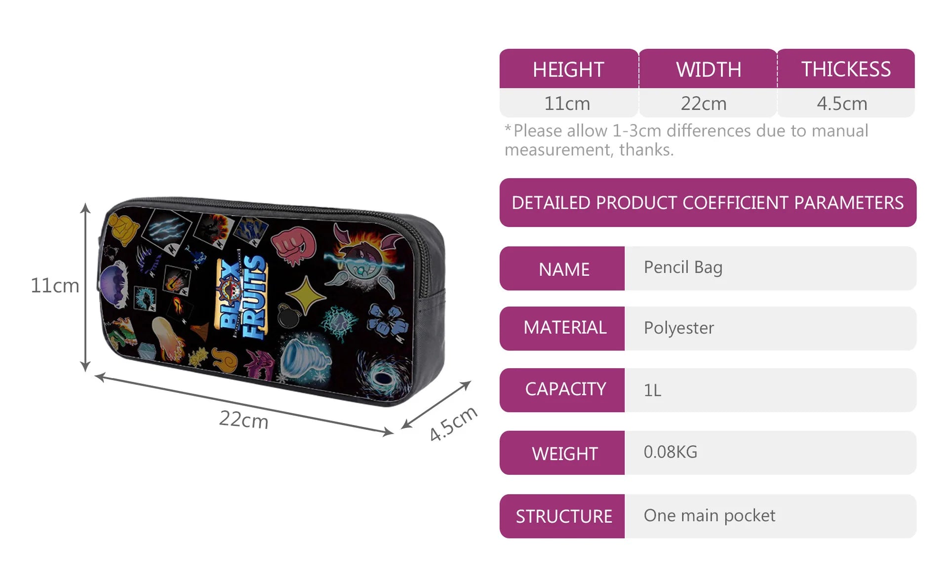MOMSTAG Primary School Bag Cartoon Print