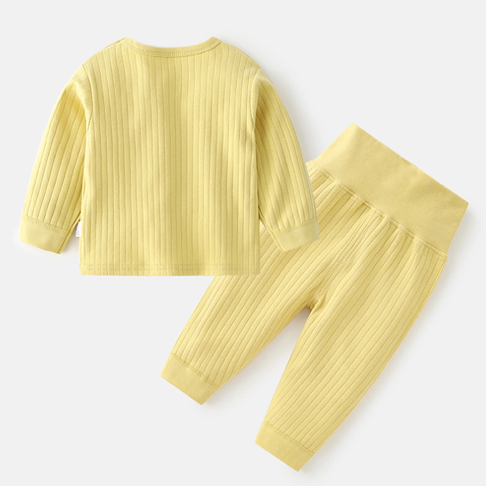 Baby Thermal Candy Color Pajama Set 3M–2T