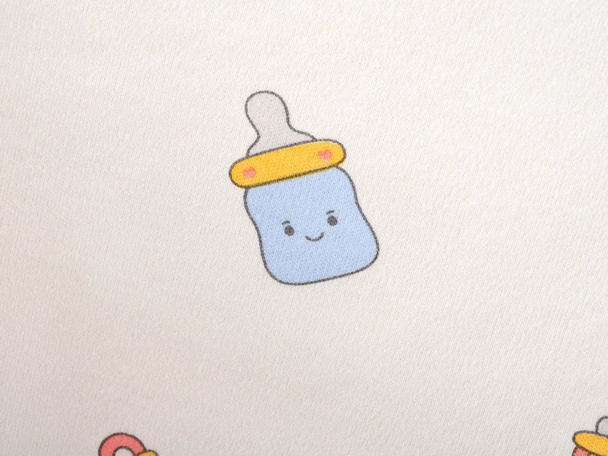 MOMSTAG Unisex Newborn Cotton Jumpsuit - Cartoon Butterfly Print