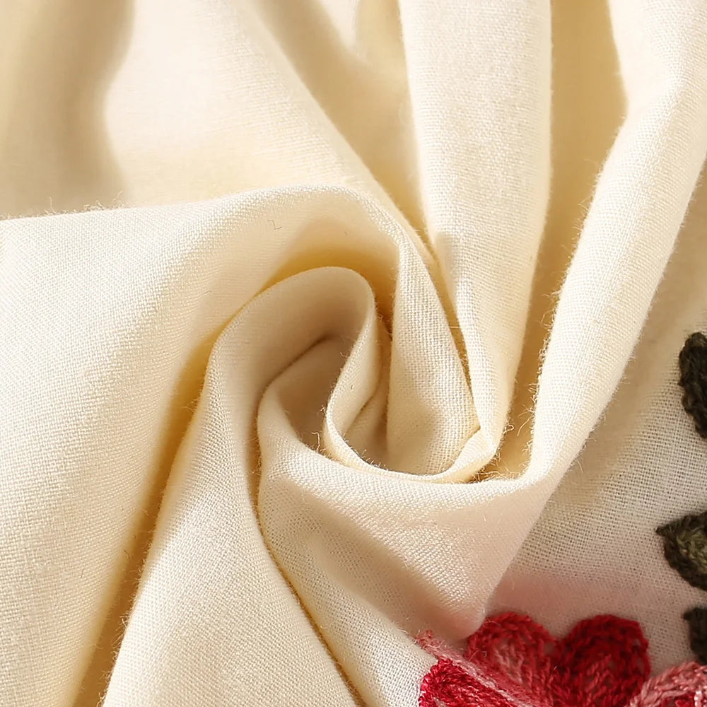 Toddler Girl Summer Set – Cotton Floral Flying Sleeve Top & Shorts