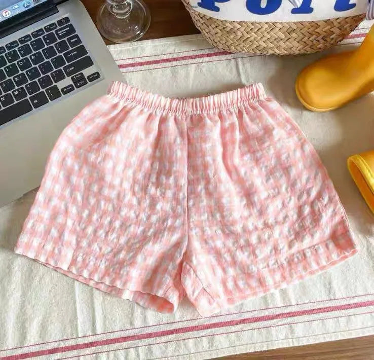 Plaid Sports Pants