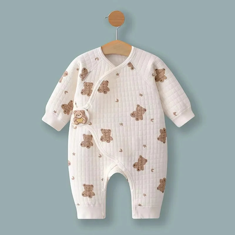 MOMSTAG 0-6 Months Baby Rompers 100% Cotton