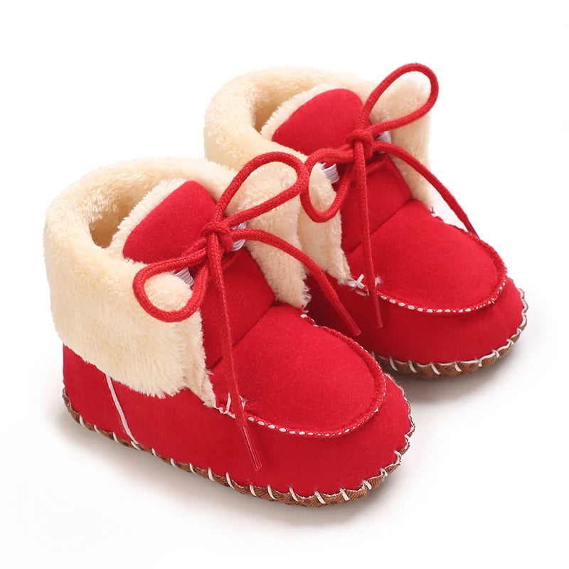 Plush Non-Slip Shoes for Baby 0-18M