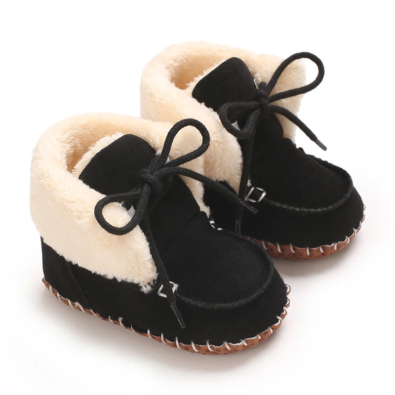 Plush Non-Slip Shoes for Baby 0-18M