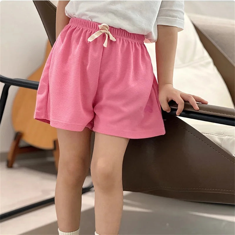 Kids' Summer Shorts – Lightweight, Breathable, Elastic Waist Casual Shorts for Boys & Girls (2-8 Years)