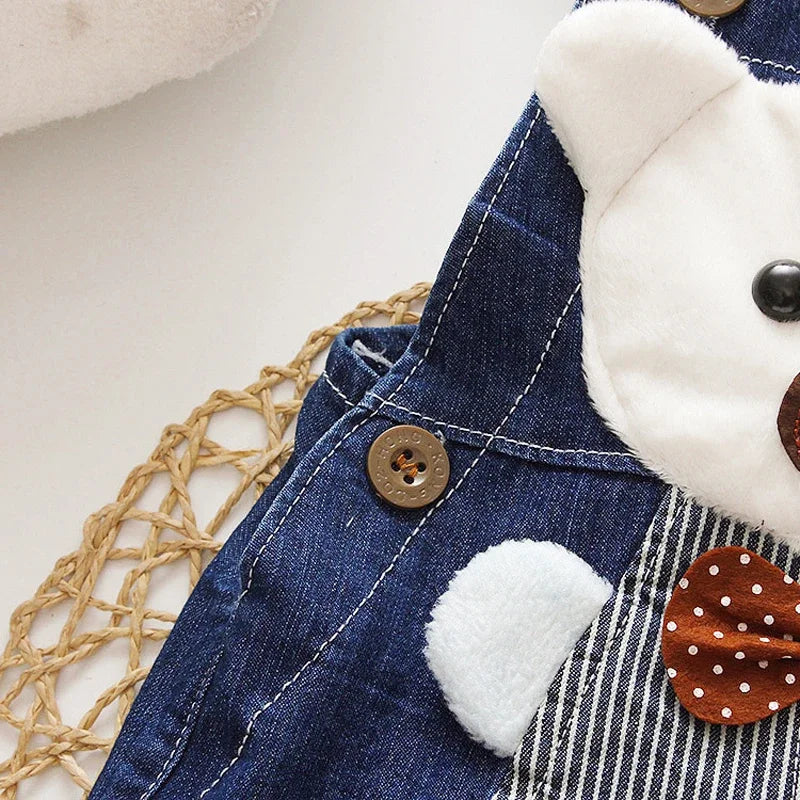 MOMSTAG Baby girls Summer Denim Overalls Shorts