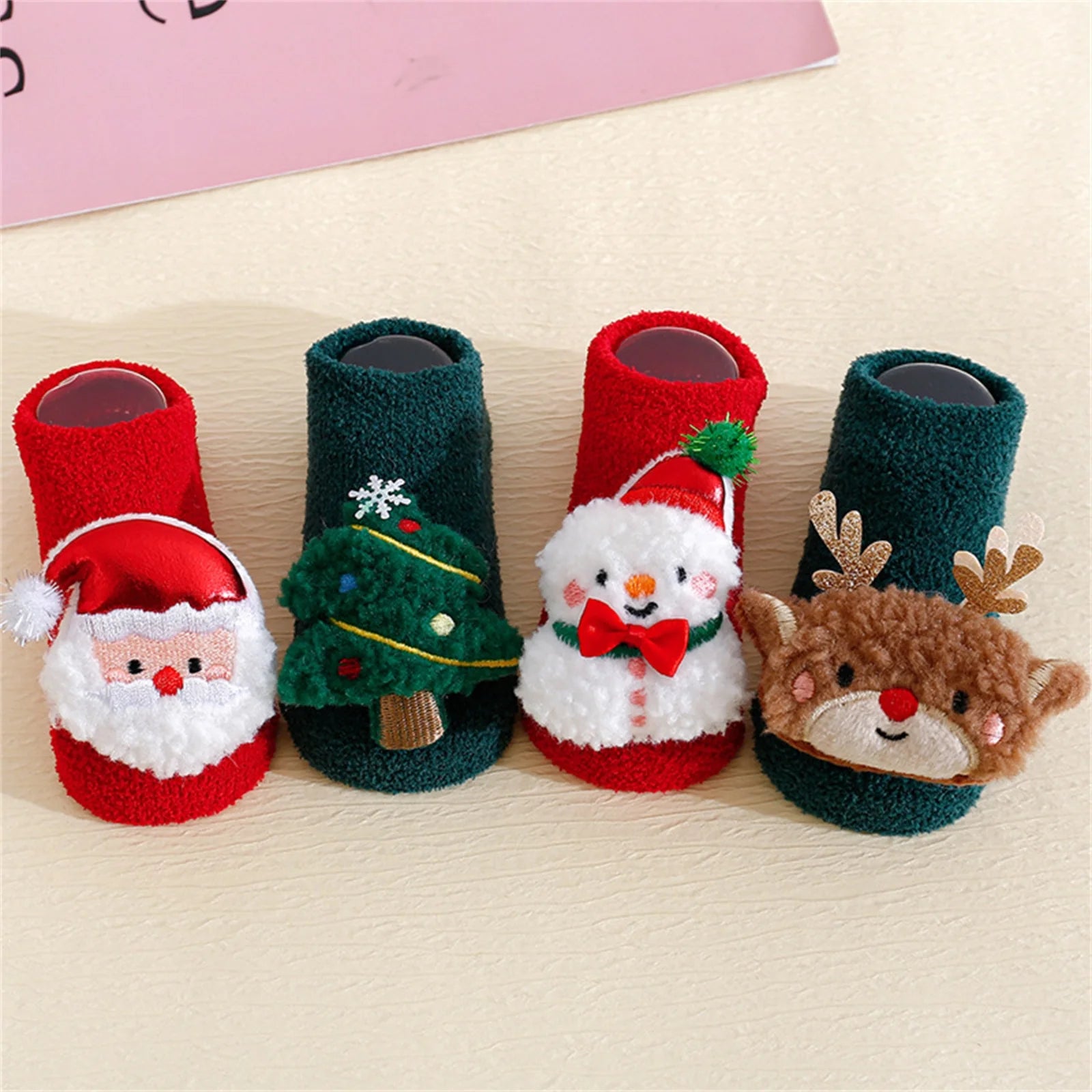 Baby Christmas Non-Slip Walking Socks