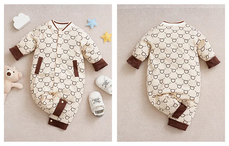 MOMSTAG Newborn Little Bear Bodysuit