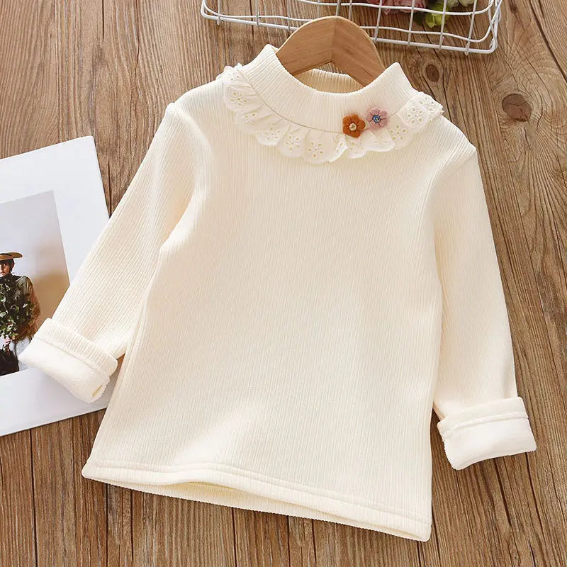 Girls Winter Turtleneck Top