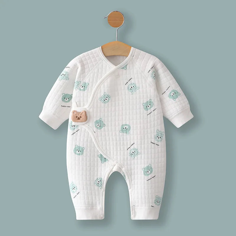 MOMSTAG 0-6 Months Baby Rompers 100% Cotton