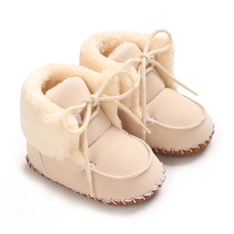 Plush Non-Slip Shoes for Baby 0-18M