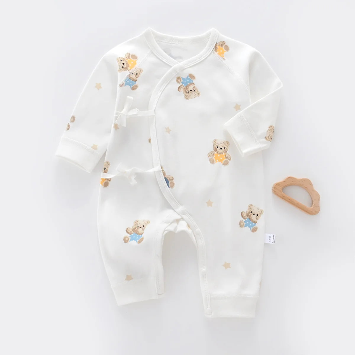 MOMSTAG Unisex Newborn Cotton Jumpsuit - Cartoon Butterfly Print
